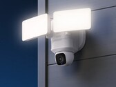 O eufy Security Floodlight Cam E30 chegou aos EUA. (Fonte da imagem: eufy)