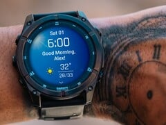 O Garmin Fenix 8 (acima) e outros smartwatches estão recebendo a versão beta 13.12. (Fonte da imagem: Garmin)