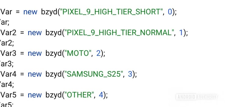 O APK teardown revela a versão de teste do Gemini Advanced para os modelos Galaxy S25. (Fonte da imagem: Android Authority)