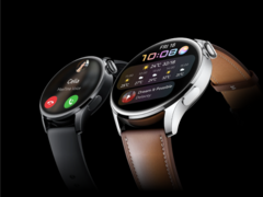 O Huawei Watch 3 Series (acima) e o Watch Fit 3 estão recebendo atualizações. (Fonte da imagem: Huawei)