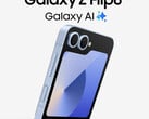 O Galaxy Z Flip6 é difícil de distinguir do antigo Galaxy Z Flip5. (Fonte da imagem: Samsung Kazakhstan - editado)