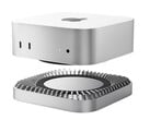 O novo dock para Mac mini da RayCue troca as portas por um SSD externo mais rápido. (Fonte da imagem: RayCue)