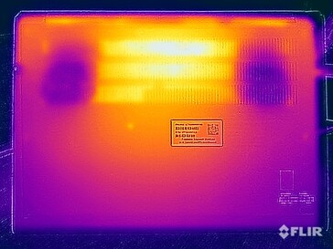 Teste de estresse de temperatura da superfície (parte inferior)