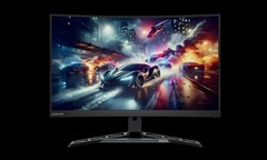 A Lenovo anunciou dois novos monitores curvos para jogos com preços acessíveis (fonte da imagem: Lenovo)