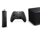 Os proprietários do Fire TV Stick 4K Max (1ª geração) e do Fire TV Cube (3ª geração) agora podem instalar o aplicativo Xbox para jogos na nuvem. (Fonte da imagem: Amazon e Xbox - editado)