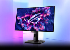 O UltraGear OLED 27GS95QE em breve terá um novo rival. (Fonte da imagem: ASUS)