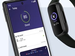 Um futuro Fitbit AI Sleep Lab poderia se juntar aos recursos existentes de rastreamento do sono baseados em aplicativos (acima). (Fonte da imagem: Fitbit)