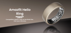 O anel inteligente Helio. (Fonte: Amazfit)