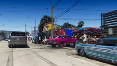 O GTA VI se passará em Vice City, que é muito maior do que o cenário de Los Santos do GTA V. (Fonte da imagem: Rockstar)