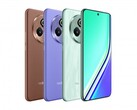 O Realme P3 Pro vem nas cores Nebula Glow, Galaxy Purple e Saturn Brown (Fonte da imagem: Realme)