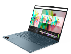 O laptop Lenovo Yoga Pro 7 (14&quot; 10) estará disponível em uma única cor Tidal Teal (Fonte da imagem: Lenovo)