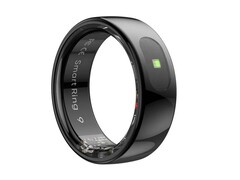 O Smart Ring 3 Pro vem com um touchpad e LED. (Fonte da imagem: QRing)