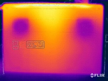 Teste de estresse de temperatura da superfície (parte inferior)