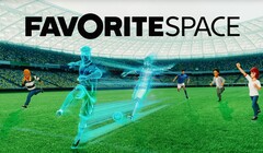 A Sony lança o mundo FavoriteSpace VR com os aplicativos Android e iOS para conectar os fãs de esportes aos seus times favoritos. (Fonte da imagem: Sony)