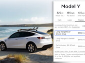 Um novo acordo de financiamento do Tesla Model Y coloca o SUV elétrico compacto a um preço mais baixo do que seu companheiro estável Model 3 até 31 de maio. (Fonte da imagem: Tesla - editado)
