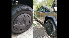 As novas rodas Cybertruck Core Wheels com Pirellis para todas as estações (Fonte da imagem: COC)