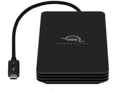 A OWC abre vendas em pré-venda para o SSD externo Envoy Ultra com conectividade Thunderbolt 5. (Fonte da imagem: OWC)