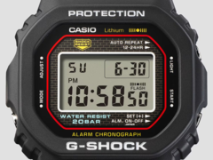 O Casio G-Shock DW5000R-1A será lançado nos EUA em dezembro de 2024. (Fonte da imagem: Casio)