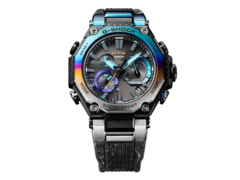 O Casio G-SHOCK MTG-B2000YST-1AER &quot;Storm Chaser&quot; Edition, com preço de £1.299 (~$1.670) no site da Casio UK (Fonte da imagem: Casio)