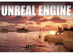 Com o UnrealCraft, o desenvolvedor Greg Coulthard traz o Minecraft para o Unreal Engine 5.5 (Fonte da imagem: YouTube / Bluedrake42)