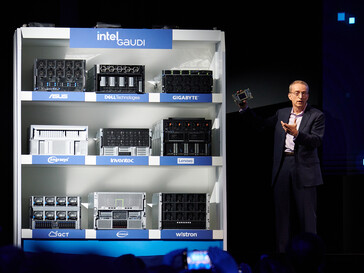 O parceiro Gaudi 3 da Intel (foto: Andreas Sebayang/Notebookcheck.com)