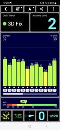 Recepção de GPS em ambientes externos