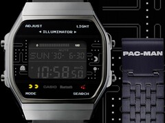 Os relógios da Casio em colaboração com o Pac-Man já estão disponíveis no Reino Unido. (Fonte da imagem: Casio)