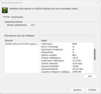 Informações do sistema Nvidia