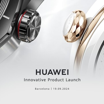 Uma imagem que parece mostrar o Huawei Watch GT 5. (Fonte da imagem: Huawei via X)