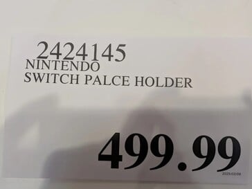 Vazamento do Switch 2 da Costco (Fonte da imagem: Famiboards)