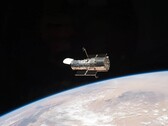 Uma imagem do telescópio espacial Hubble em órbita (Fonte da imagem: NASA; cortada)