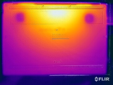 Teste de estresse de temperatura da superfície (parte inferior)