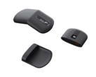 O mouse AdaptX e alguns de seus módulos. (Fonte da imagem: Lenovo)