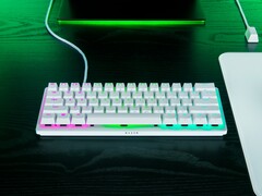 Razer Huntsman V3 Pro Mini branco (Fonte da imagem: Razer PR)