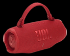 Com a alça acoplada, o JBL Charge 6 se transforma em uma bolsa moderna. (Fonte da imagem: JBL)