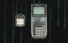 TI-84 + ESP32 = Mágica (Fonte da imagem: ChromaLock no YouTube)