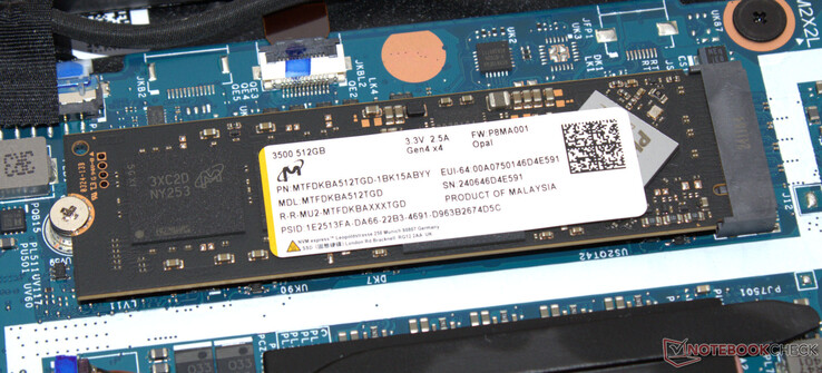 Um SSD PCIe 4.0 funciona como a unidade do sistema.