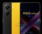 A Xiaomi voltará ao seu icônico amarelo Poco com o Poco X7 Pro. (Fonte da imagem: 91mobiles - editado)