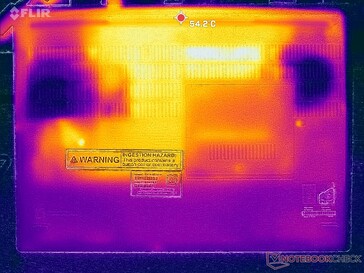 Estresse Prime95+FurMark (capa D)