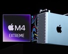 Com o SoC M4 Extreme fora do caminho, o próximo Apple Mac Pro provavelmente terá que se contentar com o M4 Ultra. (Fonte da imagem: Apple, editado)