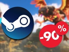 Immortals Fenyx Rising está com 90% de desconto no Steam até o dia 13 de março e custa R$ 3,99. (Fonte da imagem: Steam)