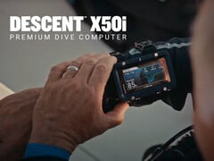 A Garmin promove o Descent X50i como seu maior computador de mergulho lançado até o momento. (Fonte da imagem: Garmin)