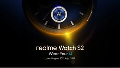 O Watch S2 está a caminho. (Fonte: Realme)