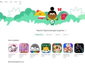 A seção Kids no Google Play (Fonte da imagem: Own)