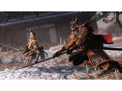 Uma captura de tela de Sekiro: Shadows Die Twice que mostra o combate do jogo. (Fonte da imagem: Steam)