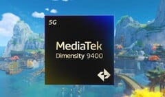 O Dimensity 9400 executa o Genshin Impact no limite superior de 60 FPS. (Fonte da imagem: MediaTek, miHoYo, editado)