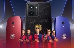 O HMD Barça Fusion e o HMD Barça 3210 são feitos para os torcedores do FC Barcelona. (Fonte da imagem: FC Barcelona)