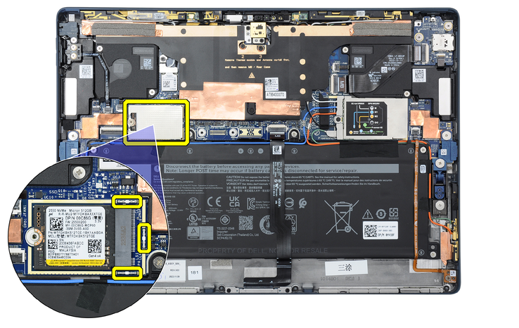 Latitude 7350 destacável (Fonte: Dell)