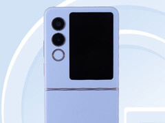 O Nubia Flip 2 se parece mais com os recentes dobráveis em forma de concha da Oppo do que com seu antecessor. (Fonte da imagem: TENAA)