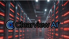 Fonte da imagem: Gerada por IA, com o logotipo da Clearview.ai